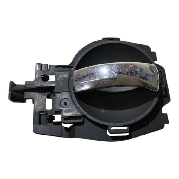 Maçaneta Interna Diant Direita Citroen C3 2008/12 9680187777 Preto Dianteira