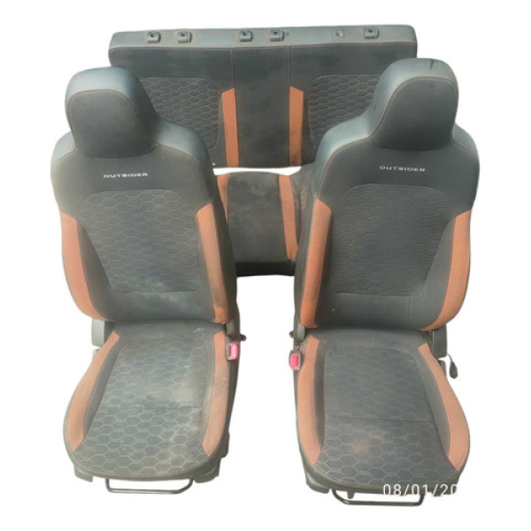 Jogo Banco Renault Kwid Outsider 2020 2021 A 2023 Preto