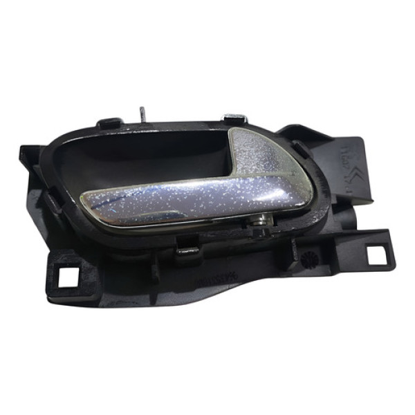 Maçaneta Int Diant Direita Citroen C4 Pallas 2008 A 2012 Prateado Dianteira