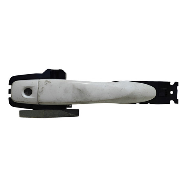 Maçaneta Externa Dianteira Esquerda Nissan Kicks 2019/2021 Branco Dianteira