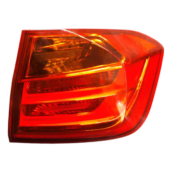 Lanterna Traseira Direita Bmw 328i 2.0 2013 A 2017 Direito/passageiro Vermelho