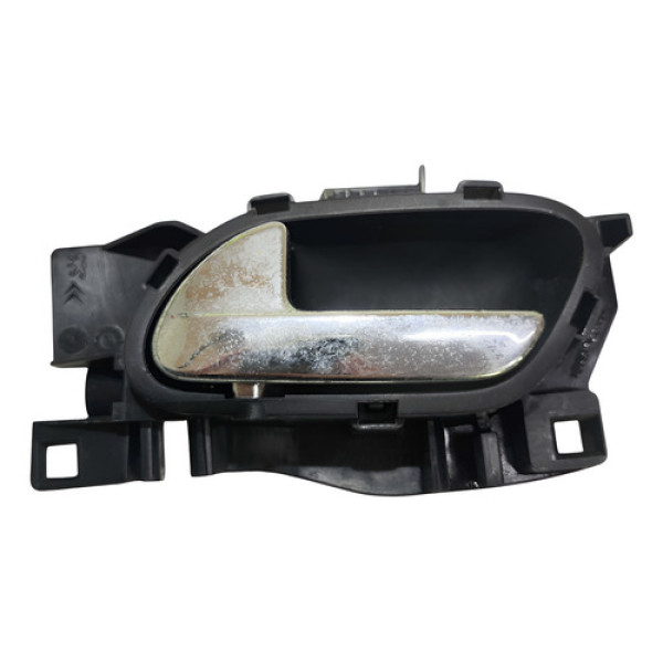 Maçaneta Int Traseira Esquerda Citroen C3 Picasso 2011/2015 Prateado