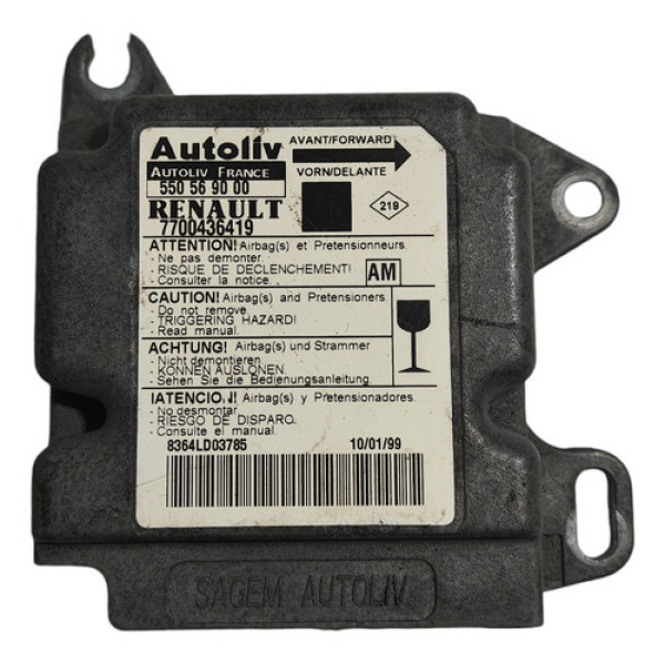 Módulo Central Renault Scenic 1998 A 2000 7700436419