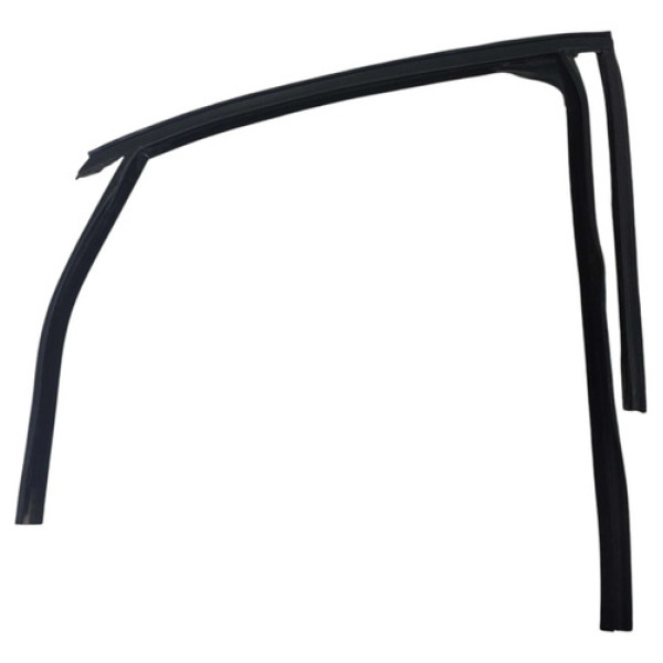 Borracha Canaleta Vidro Traseiro Direito Ford Focus 2009/13 Preto