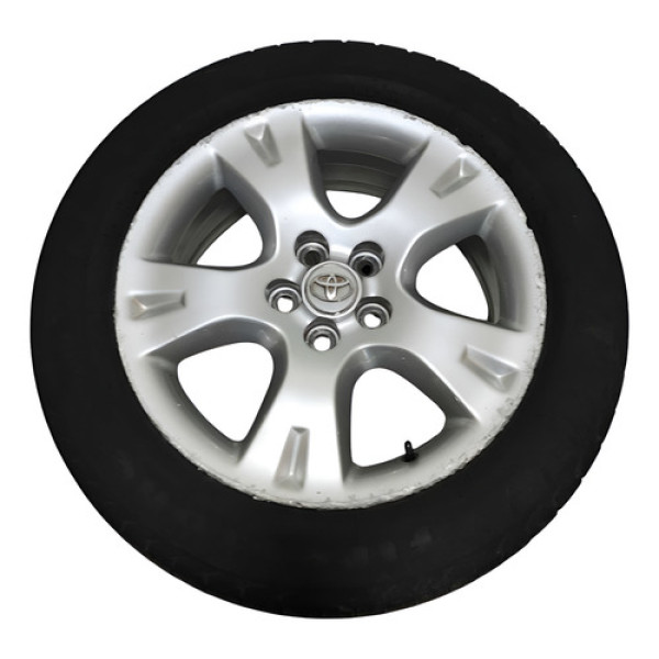 Roda Aro 16 Toyota Corolla Xei 2012 2013 2014 C/detalhe Prata