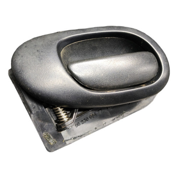 Maçaneta Interna Traseira Esquerda 206 207 2007 2008 2009 Preto Traseira