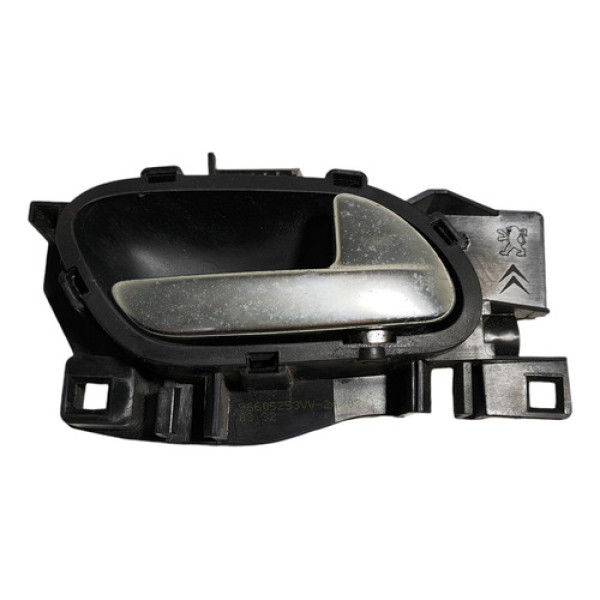 Maçaneta Interna Dianteira Dir 96605253vv Peugeot 208 2014 - 1 - Dianteira