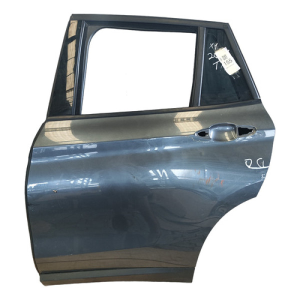 Porta Traseira Esquerda Bmw X1 2017 2018 2019 2020 2021  Traseira Direita Preta