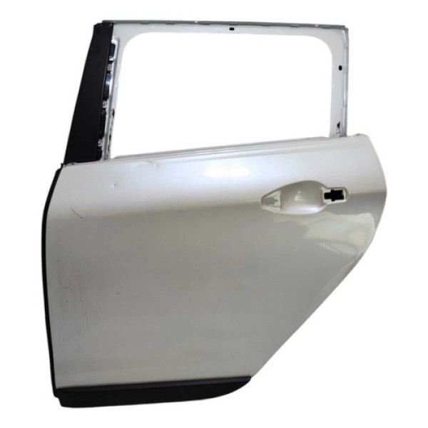 Porta Traseira Esquerda Citroen C4 2008 2009 A 2013 Branca Traseira Esquerda Branca