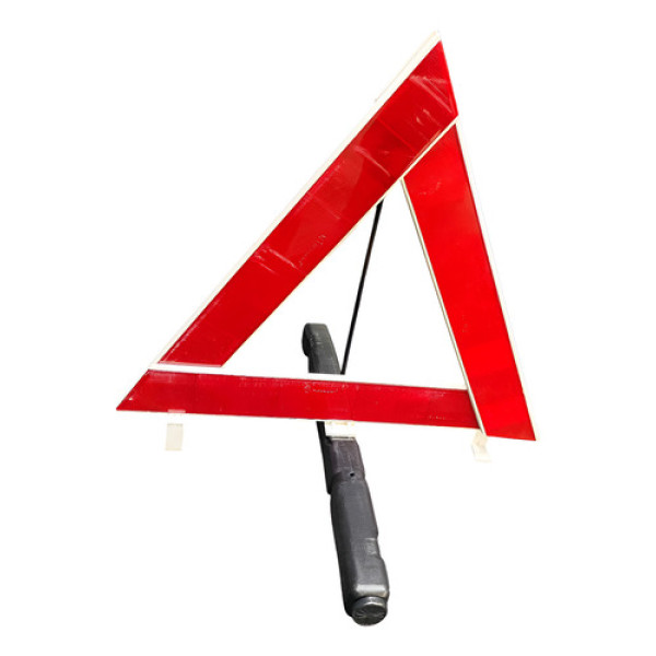 Refletor Olho Gato Triângulo Volkswagen Polo 2008 2009 2010 Vermelho