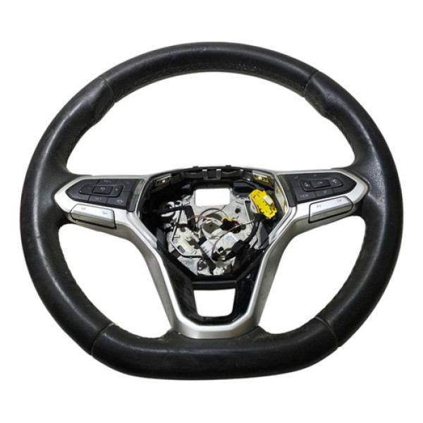 Volante Direção 6ea1242ju Vw Nivus 1.0 Tsi Aut 2021 A 2023 Preto