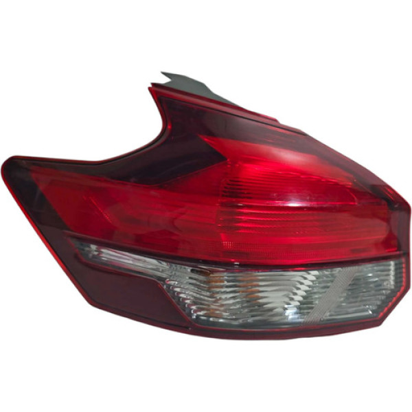 Lanterna Traseira Esquerda Nissan Kicks 2017 2018 2019 Esquerdo/motorista Vermelho