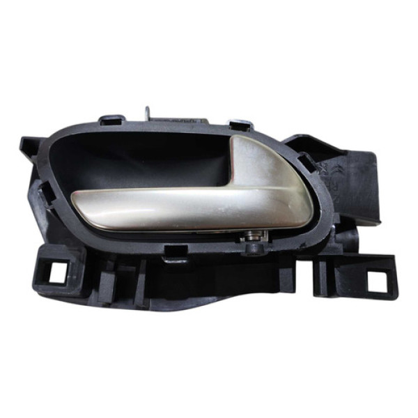 Maçaneta Int Traseira Direita Peugeot 208 Allure 2022 A 2024 Preto Traseira