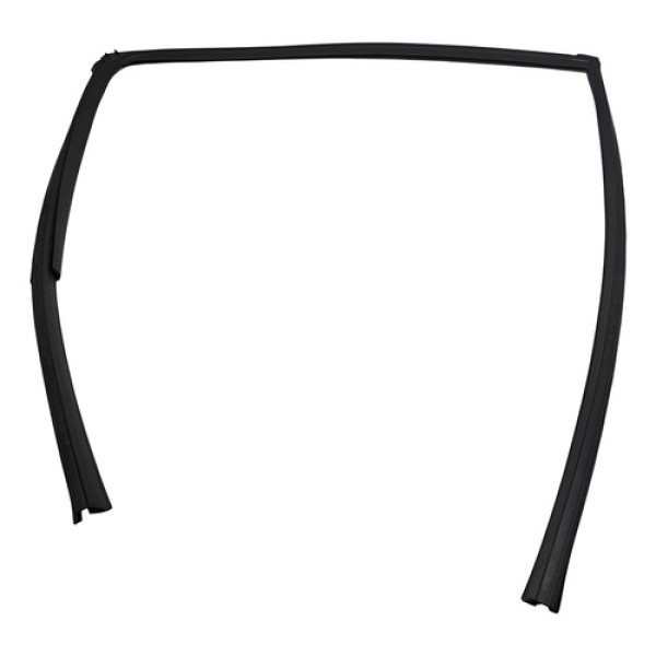 Borracha Canaleta Vidro Tras Direita Honda City 2017 A 2021 Preto