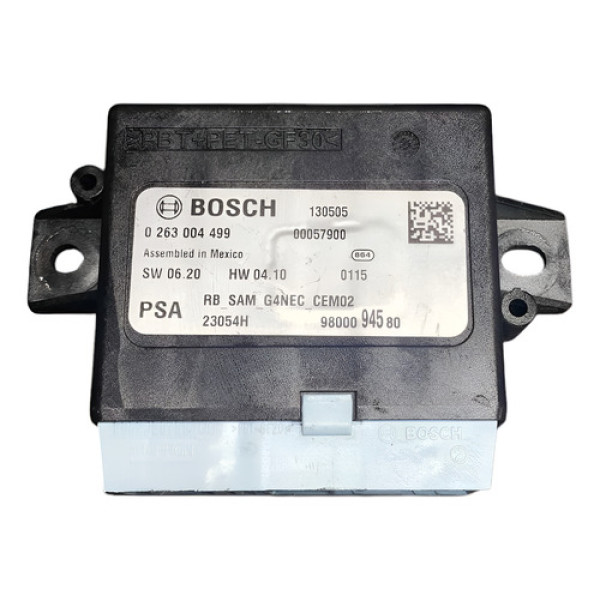 Módulo Sensor Estacionamento Citroen C4 Lounge 1.6 2014/2017 Preto