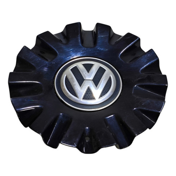 Calota Miolo Roda 5g0601.149 Volkswagen Golf 2014 A 2017 Preto