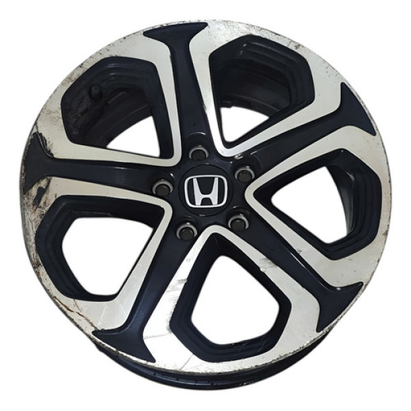 Roda Aro 17 Honda Hrv 1.8 2018 A 2021 C/detalhe 17070bt7a Preto