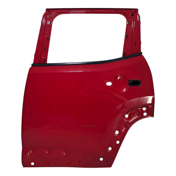 Porta Traseira Esquerda Jeep Renegade 1.8 2016 2017 A 2021 Traseira Esquerda Vermelho