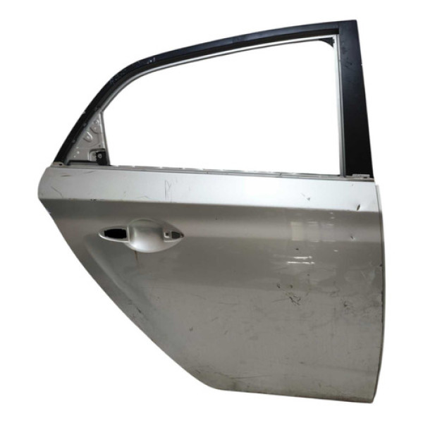Porta Traseira Direita Hyundai Hb20 2009 2010 2011 2012 2013 Traseira Direito Prata