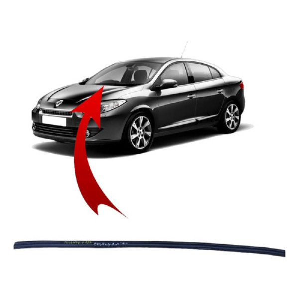 Borracha Da Churrasqueira Renault Fluence 2010 2011 2012