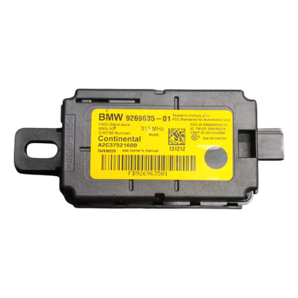 Módulo Receptor Alarme 926963501 Bmw 320i 2013 2014 2015