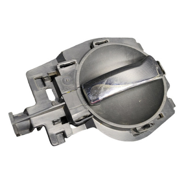 Maçaneta Interna Traseira Esquerdo C3 2005 2006 2007 2008 Preto Traseira