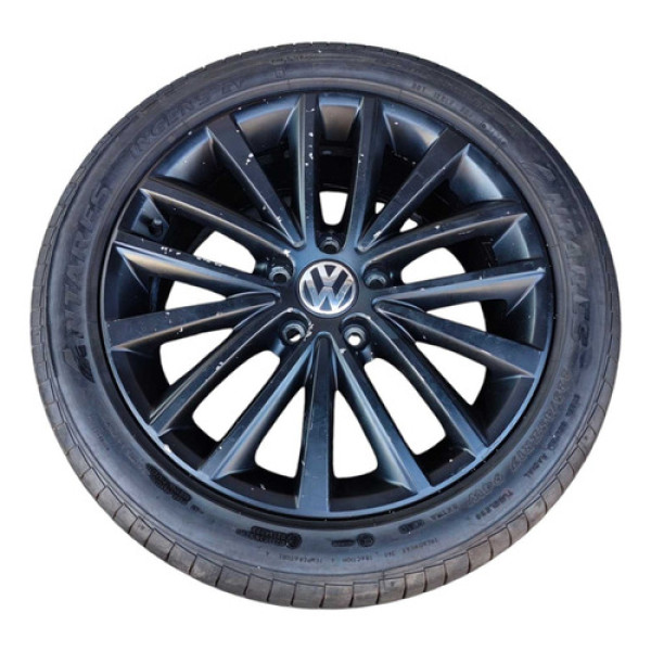 Roda Aro 17 Vw Jetta 250 Tsi Highline 2019/2021 5c0601025b Preto
