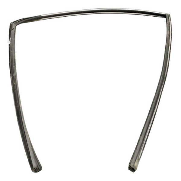 Canaleta Porta Tras Esquerda Subaru Impreza Hatch 2008/2012 Preto