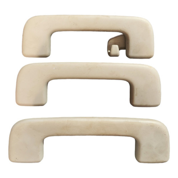 Jogo Alça Teto Pqp Toyota Corolla 2015 2016 2017 Original Creme 1