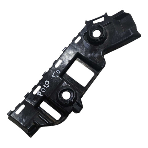 Guia Parachoque Traseiro Direito Vw Polo 1.6 Msi 2018 A 2021