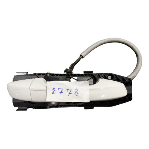 Maçaneta Traseira Direita Vw Golf 1.4 2015 2016 2017 Branca Traseira