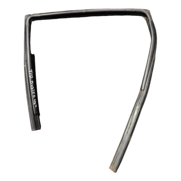 Borracha Canaleta Porta Vidro Tras Direita Duster 2014 2015 Preta