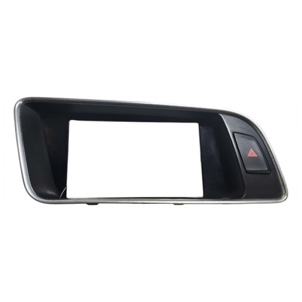 Moldura Botão Pisca Alerta 8r1857186sv58 Audi Q5 2011 A 2015 Preto