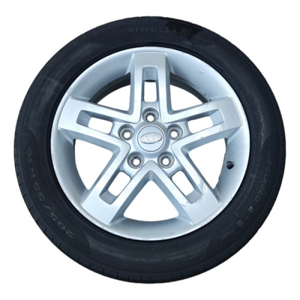 Roda Aro 16 205/55 R16 91v C/pneu Kia Soul 2010 2011 2012/13 1