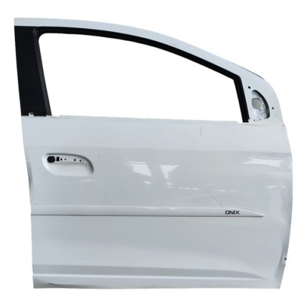 Porta Dianteira Direito Chevrolet Onix 2017 2018 2019 Dianteira Direito Branco