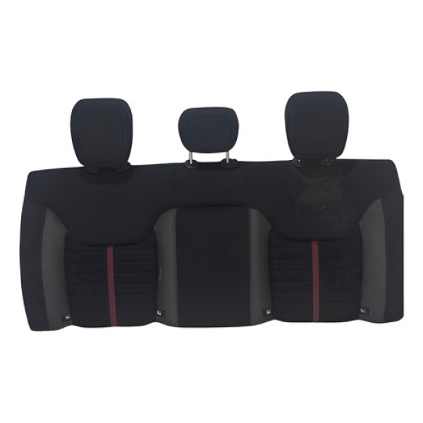 Encosto Banco Traseiro Tecido Fiat Toro 2019 A 2021 Preto  Preto