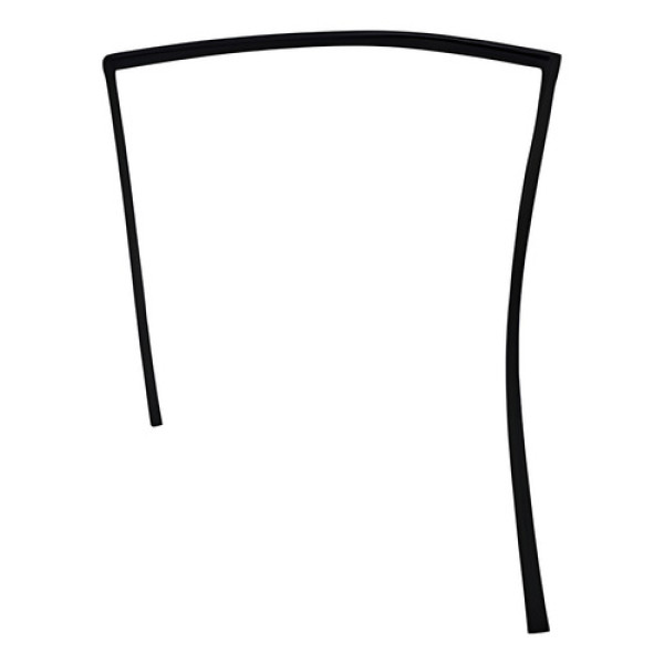 Borracha Canaleta Traseira Esquerda Hyundai Creta 2017/2021 Preto