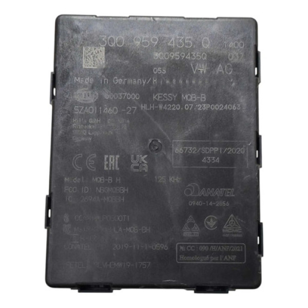 Modulo Sistema Keyless 3q0959435q Vw Nivus 1.0 Tsi 2020/2022
