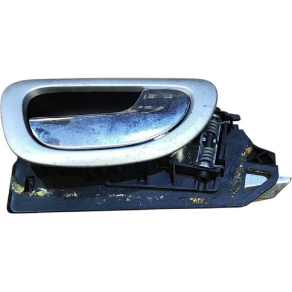 Maçaneta Interna Traseira Direita Peugeot 307 2008 2009/2012 Preto Traseira