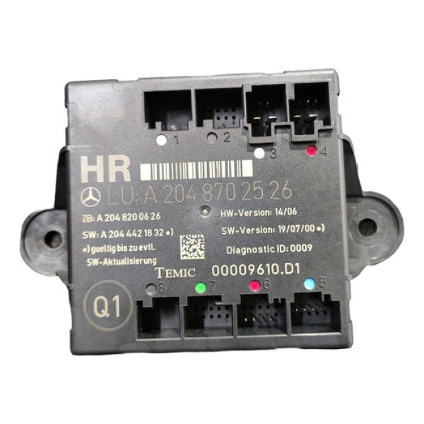 Módulo Trava Porta Tras Dir A2048702526 Mercedes C180 2008