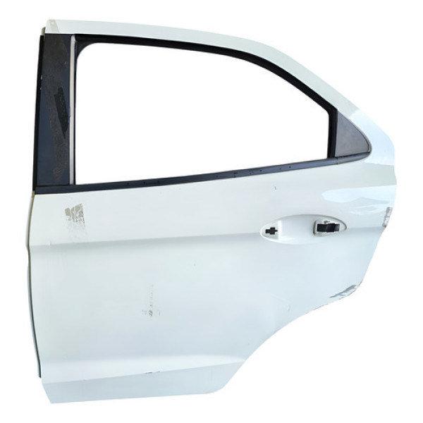 Porta Traseira Esquerda Ford Ka 1.0 3cc 2017 2018 2019 Traseira Esquerda Branco