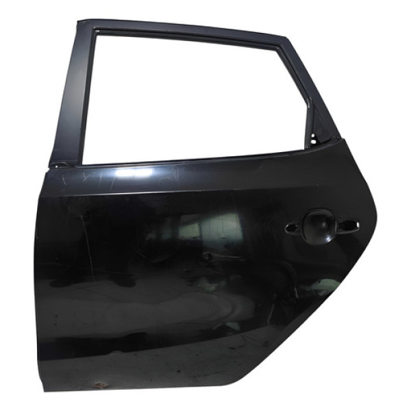 Porta Traseira Esquerda Hyundai I30 2009 2010 A 2013 Preta Traseira Esquerda