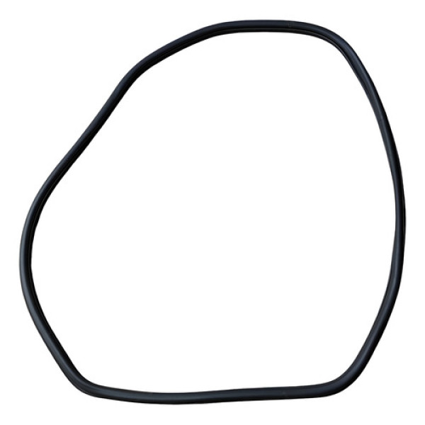 Borracha Porta Traseira Esquerda Vw Polo 1.0 2018 A 2021 - Preto