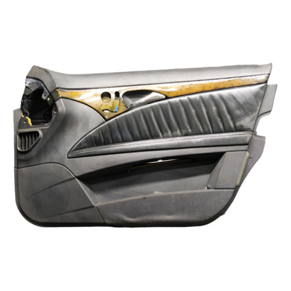 Forro Porta Interna Dianteira Dir Mercedes E320 2003 A 2009 Preto