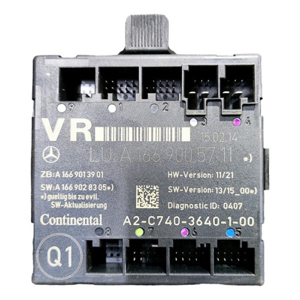 Módulo Vidro Diant Dir Mb A200 1.6 2013/2016 A1669005711