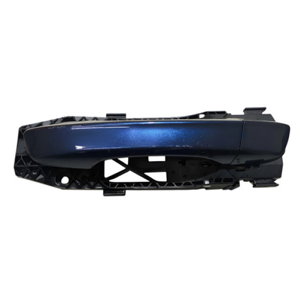 Maçaneta Externa Tras Esquerda Vw T-cross 2020 A 2022 Azul Azul Traseira