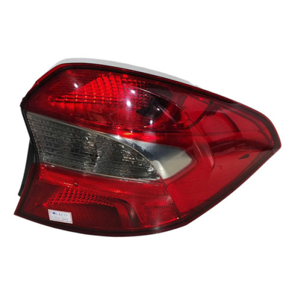 Lanterna Traseira Direita Ford Ka 2019 A 2022 Detalhe Direito/passageiro Vermelho