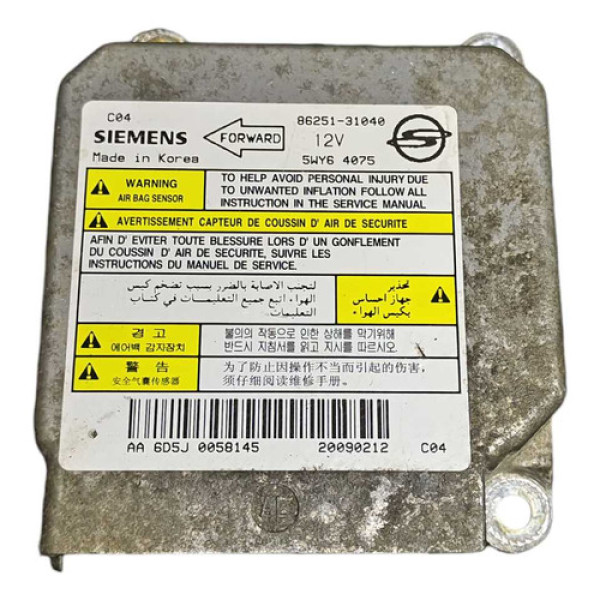 Modulo Central 8625131040 Ssangyong Kyron 2011 2012 