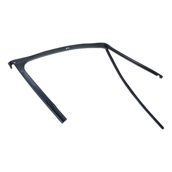 Borracha Canaleta Porta Diant Esq Jeep Renegade 2022 2023 Preto