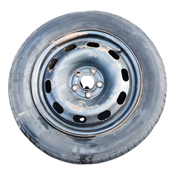 Roda Estepe Aro 15 C/pneu Audi A3 2004 2005 2006 Preto